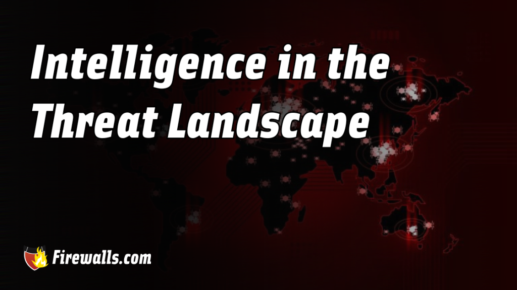 threat landscape world map