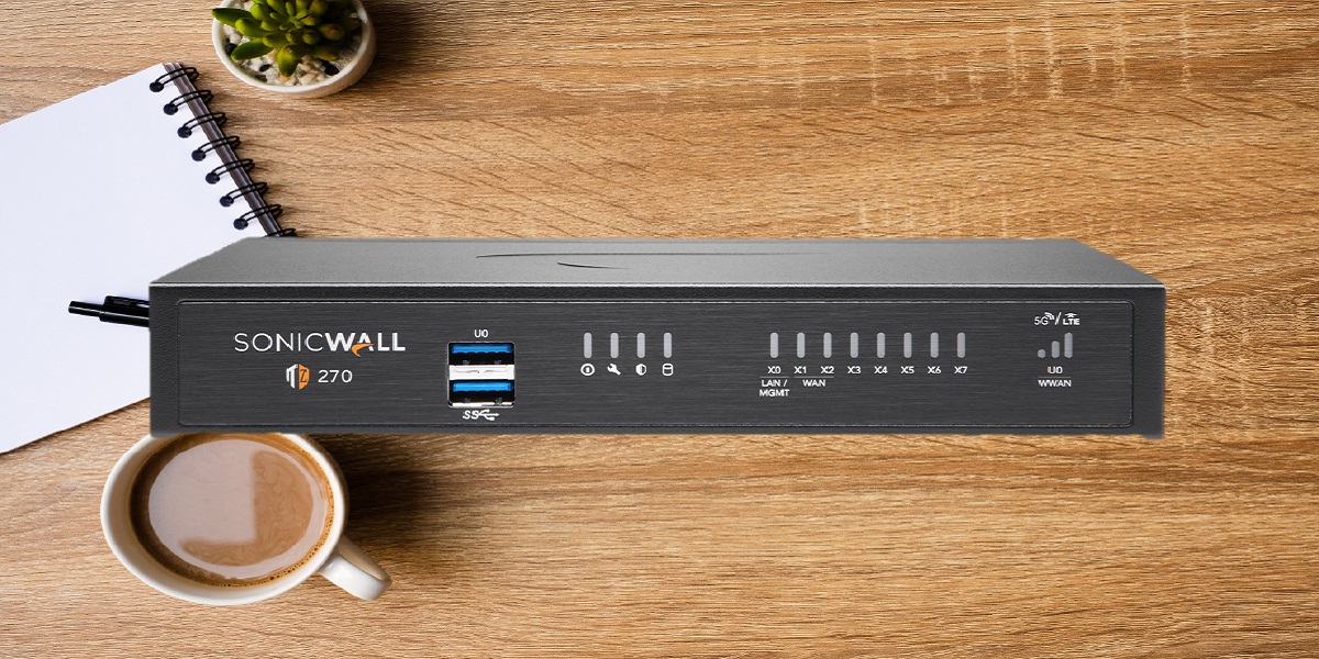 SonicWall TZ270 – Multi-Gig Firewalls That Fit on Your Desktop