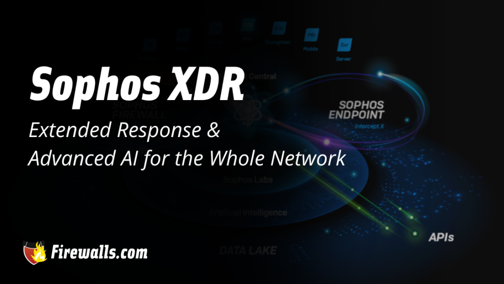Sophos Intercept X with XDR extended advanced security across devices