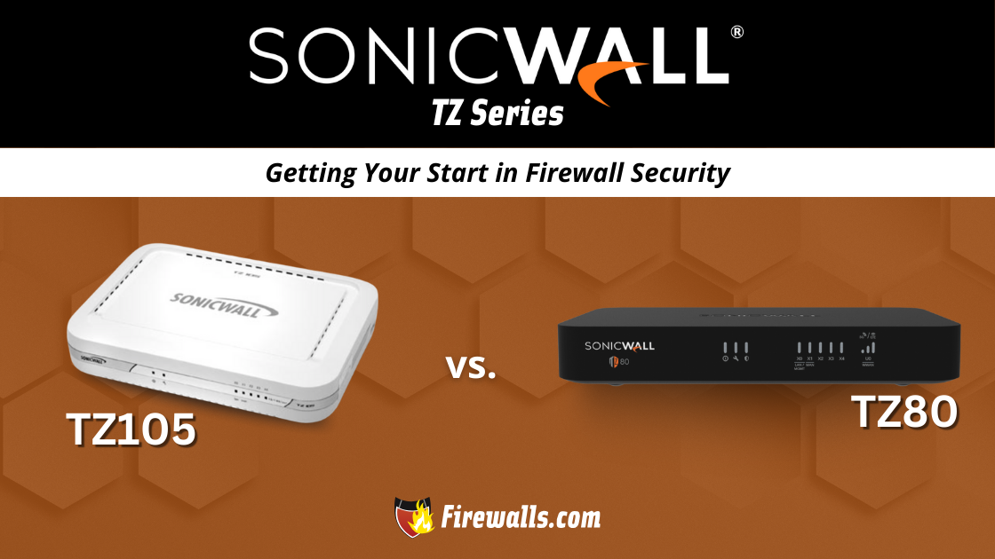 SonicWall TZ105 vs TZ80 Getting Your Start in Firewall Security