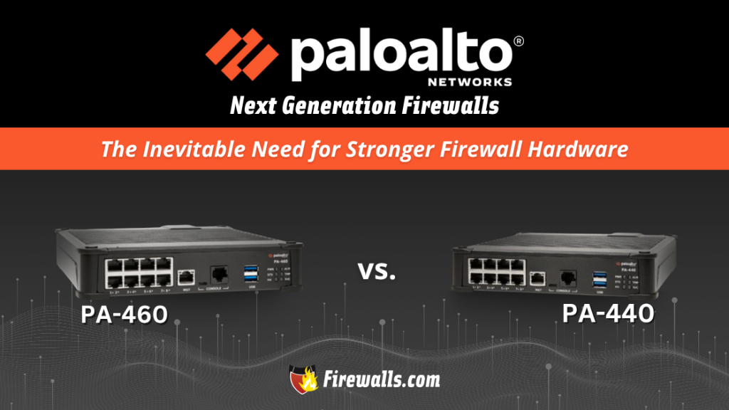 Palo Alto PA-460 vs PA-440 The Inevitable Need for Stronger Firewall Hardware