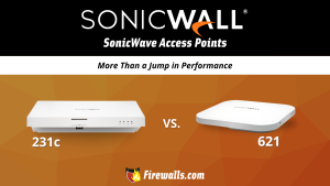SonicWall SonicWave 231c vs SonicWave 621: More Than a Jump in Performance