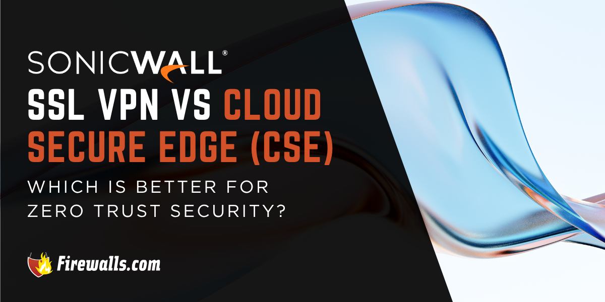 SonicWall SSL VPN License vs Cloud Edge Security Which is Better for Zero Trust Security