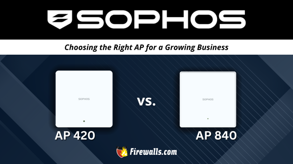 Sophos Wireless AP 420 vs 840 Choosing the Right AP for a Growing Business