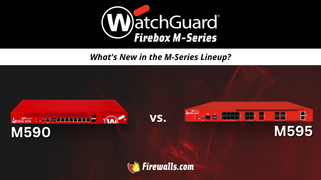WatchGuard Firewall M590 vs M595