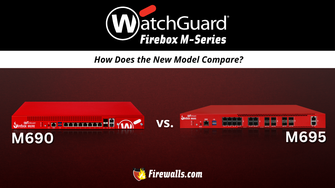 WatchGuard Firewall M690 vs M695: How Does the New Model Compare?