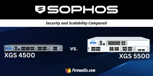 Sophos XGS Firewalls 4500 vs 5500: Security and Scalability Compared