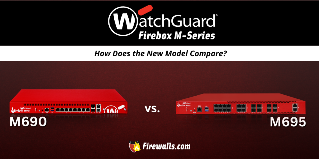 WatchGuard Firewall M690 vs M695: How Does the New Model Compare?