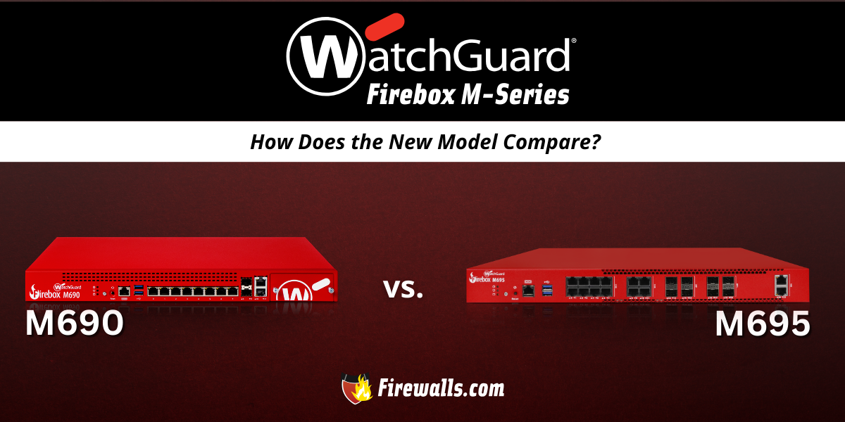 WatchGuard Firewall M690 vs M695: How Does the New Model Compare?