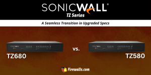 SonicWall TZ680 vs TZ580: A Seamless Transition in Upgraded Specs