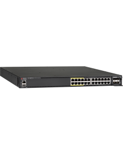 Ruckus ICX 7450 24-Port 1 GbE PoE+ Switch Bundle - 4x10 GbE SFP+ Uplinks/Stacking, 2x40 GbE QSFP+ Uplinks/Stacking & 3-Year 24x7 Remote Support
