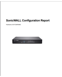 AutoDoc for SonicWall - Unlimited