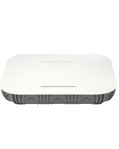 Fortinet FortiAP-831F Indoor Wireless AP - Tri radio (802.11 b/g/n/ax 4x4 MU-MIMO, 802.11 a/n/ac/ax 8x8 MU-MIMO and 1x 802.11 a/b/g/n/ac Wave 2, 2x2 ), internal antennas, 1x 100/1000/2500/5000 Base-T RJ45, 1x 10/100/1000 Base-T RJ45, BT / B-FAP wireless a