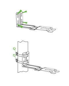 Meraki Vertical Mounting Bracket - C & D Series Omni Antenna