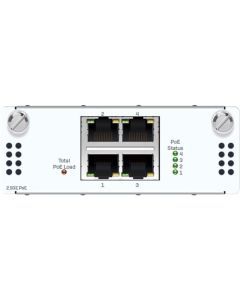 Sophos 4 port GbE copper PoE + 4 port GbE copper Flexi Port module (for XGS 2xxx/3xxx/4xxx models only)