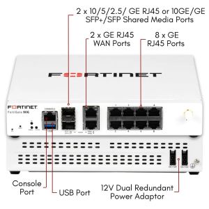 FG-90G-BDL-809-12 | Fortinet FortiGate-90G Hardware plus 1 Year