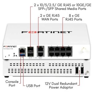 ルーター・ネットワーク機器 Fortinet FortiGate 90G Firewall Fortinet FG-90G FortiGate-90G | Xtech