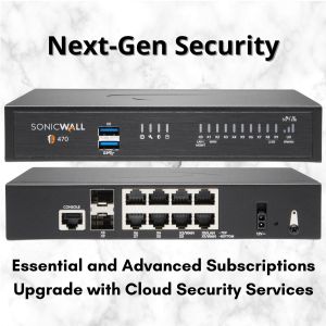 02-SSC-6799 | SonicWall TZ470 Secure Upgrade Plus Advanced Edition