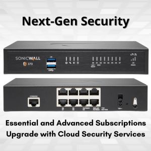 SonicWall 02-SSC-7287 | TZ370 Secure Upgrade Plus - Threat Edition