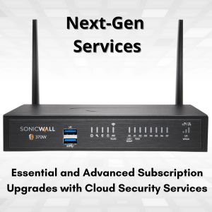 SonicWall 02-SSC-6834 | TZ370 Wireless-AC Secure Upgrade Plus
