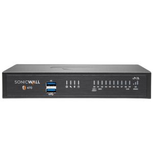 SonicWall TZ470 Network Security Base Appliance (02-SSC-2829) – Open Box, 100% Functional