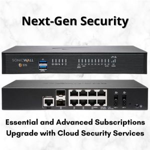 02-SSC-5859 | SonicWall TZ570 with 8X5 Support 1 Year | Network