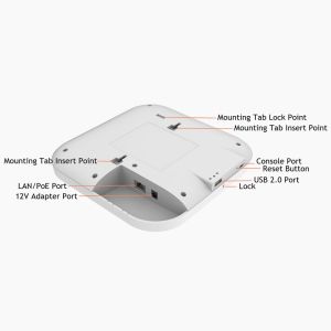 SonicWall SonicWave 621 Wireless Access Point With Secure Wireless Network  Management and Support 3YR (No POE)